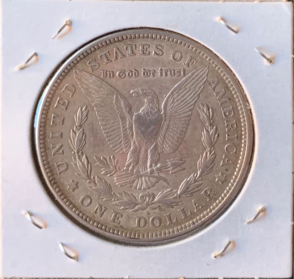 1921 D Morgan Silver Dollar  coin collectible - Main Image 2