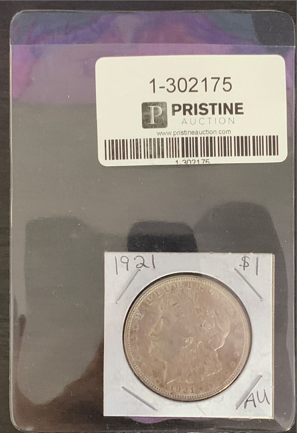 1921 Morgan Silver Dollar  coin collectible - Main Image 3