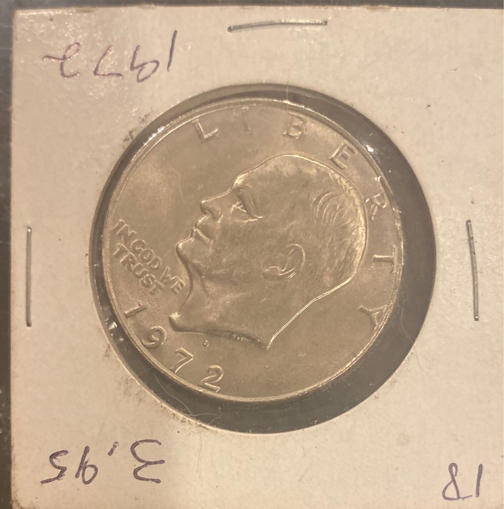 1972-S Eisenhower Silver Dollar  coin collectible - Main Image 3