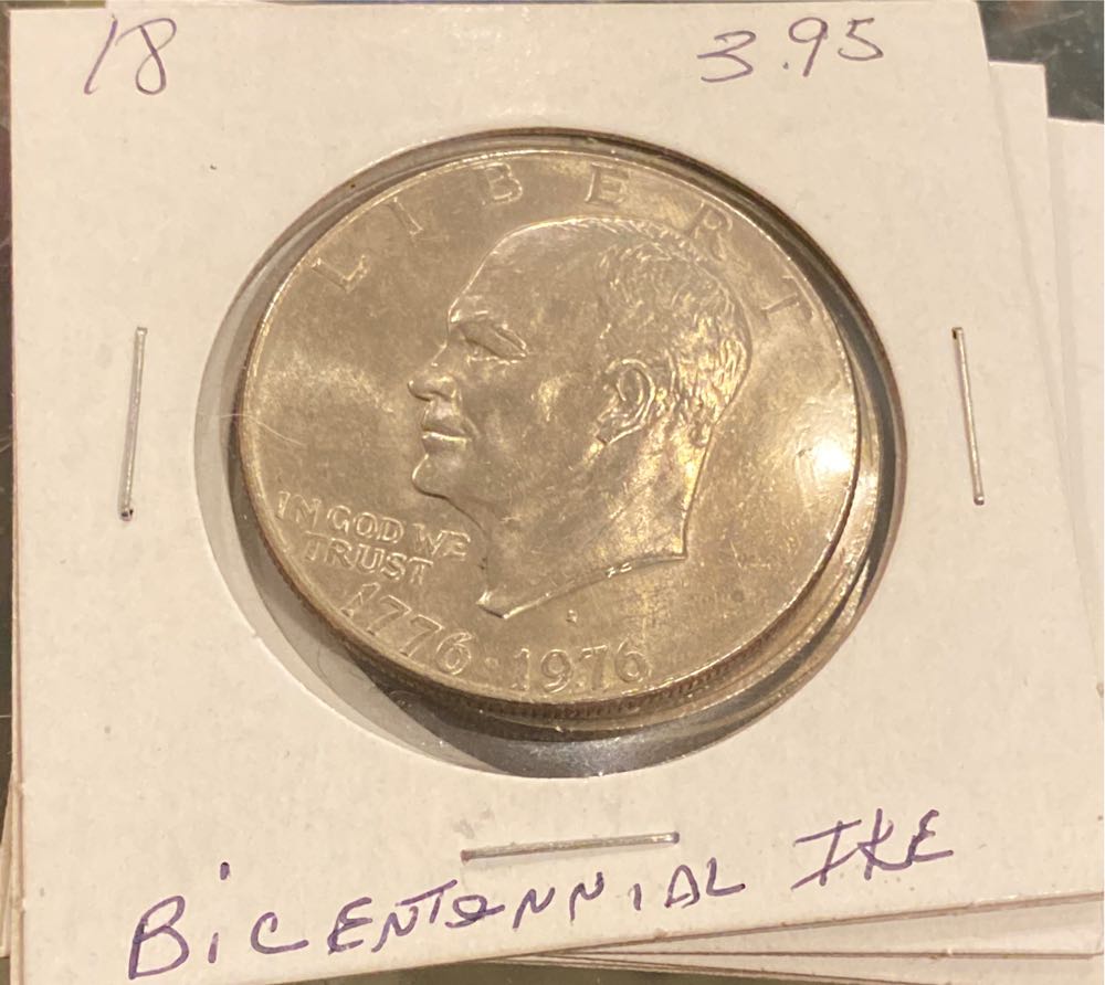 1776-1976 Eisenhower Silver Dollar  coin collectible - Main Image 3