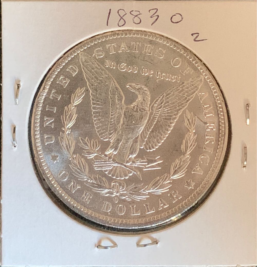 1883 O Morgan Silver Dollar  coin collectible - Main Image 2