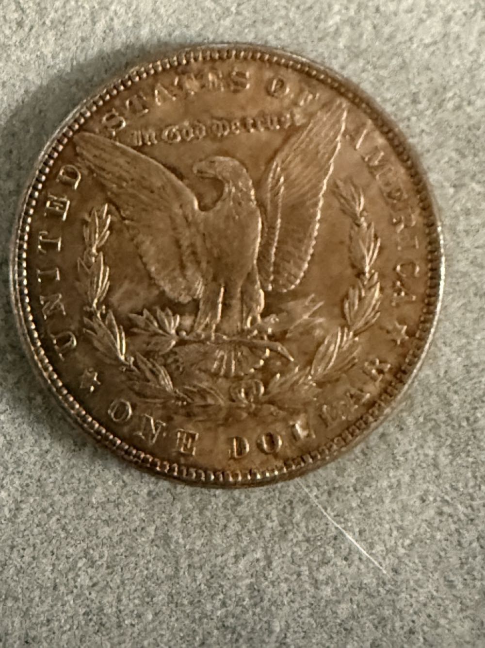 Morgan 1885-(P) Morgan Silver Dollar  coin collectible - Main Image 3