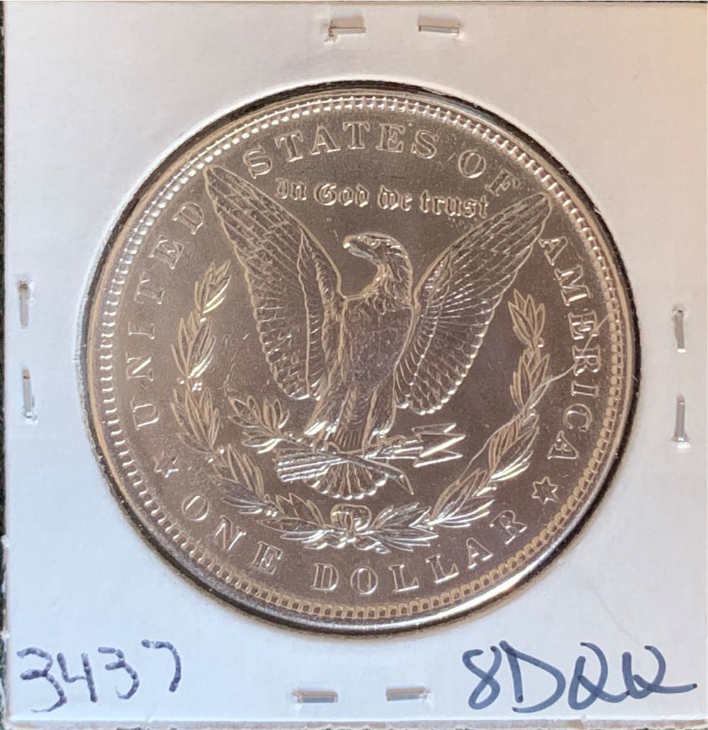 1886 Morgan Silver Dollar  coin collectible - Main Image 2