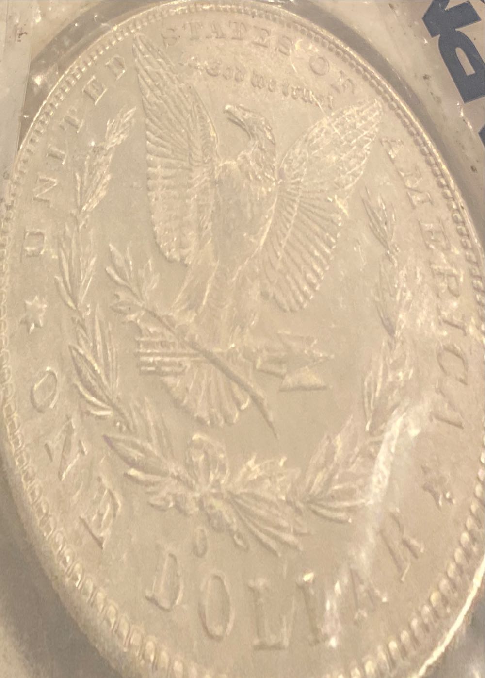 1885 Morgan Silver Dollar  coin collectible - Main Image 4