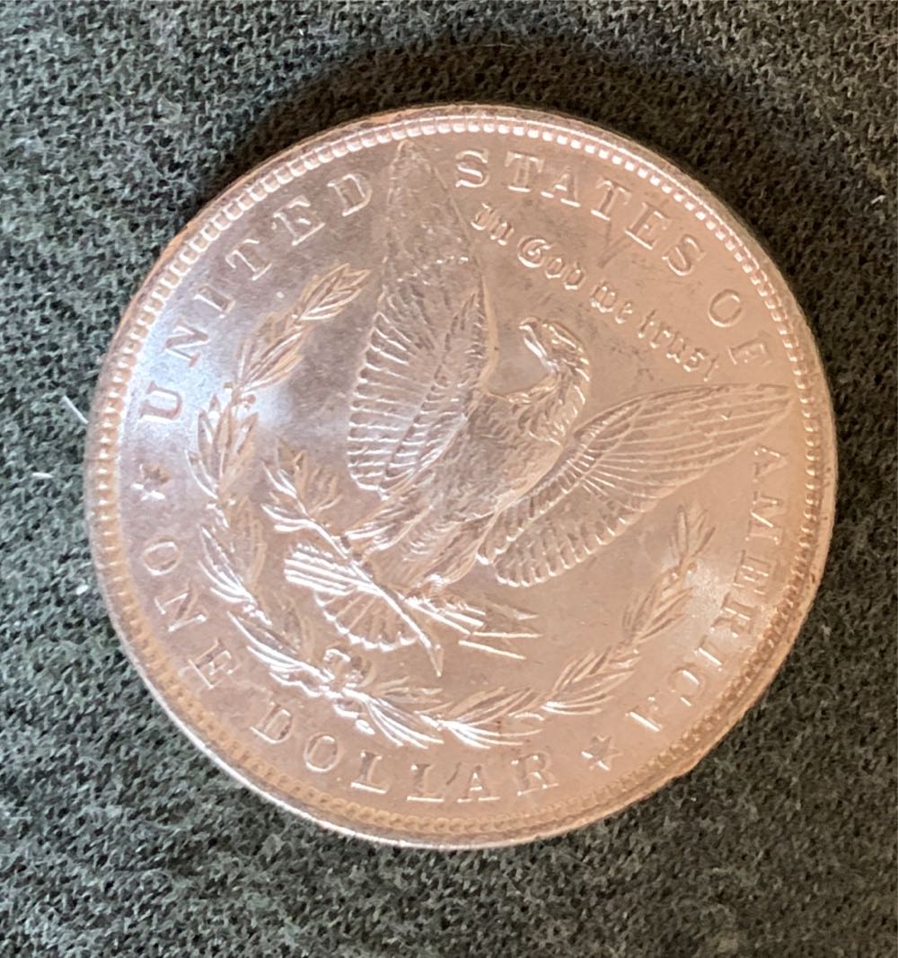 1890 P Morgan S$1  coin collectible - Main Image 2