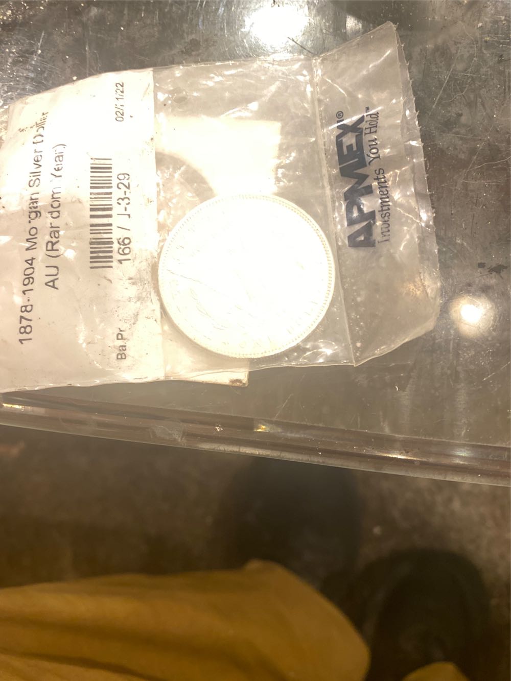 1885 Morgan Silver Dollar  coin collectible - Main Image 4