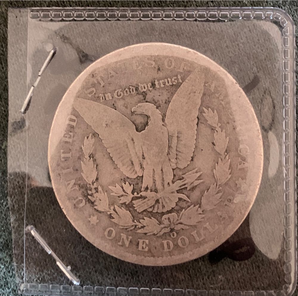 1888 Morgan Silver Dollar  coin collectible - Main Image 2