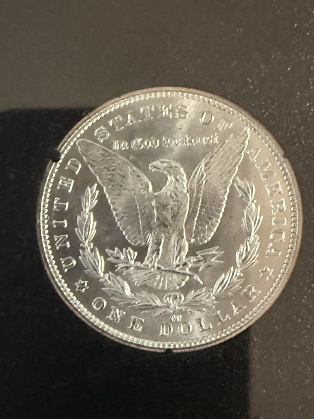 Slab 1883-CC Morgan Silver Dollar  coin collectible - Main Image 3