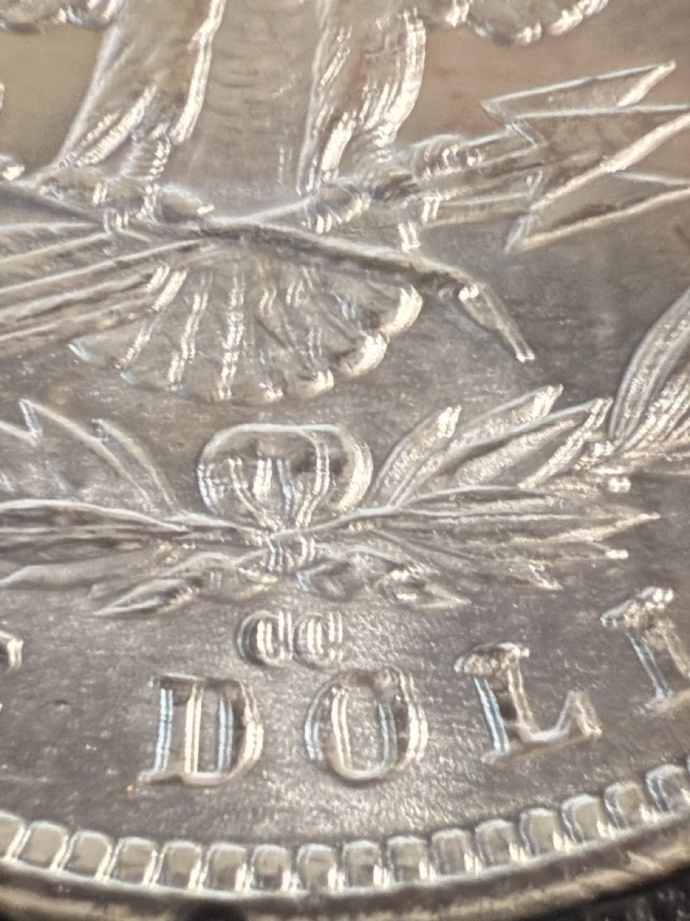 Slab 1883-CC Morgan Silver Dollar  coin collectible - Main Image 4