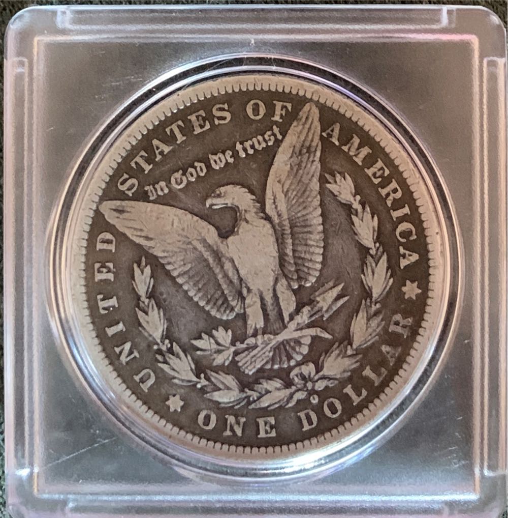 1880 O Morgan Silver Dollar  coin collectible - Main Image 2