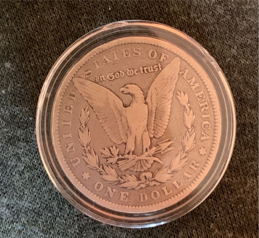1898 Morgan Silver Dollar  coin collectible - Main Image 2