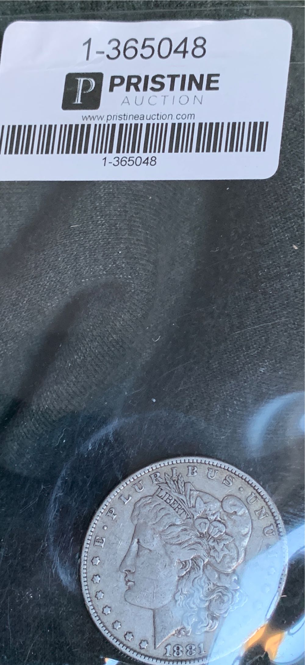 1881 Morgan Silver Dollar  coin collectible - Main Image 3