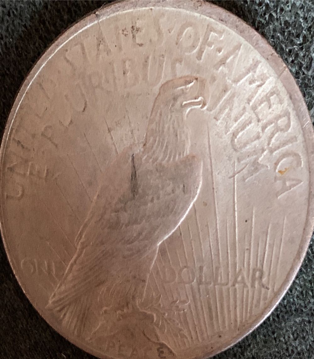 Peace Silver Dollar 1923  coin collectible - Main Image 2