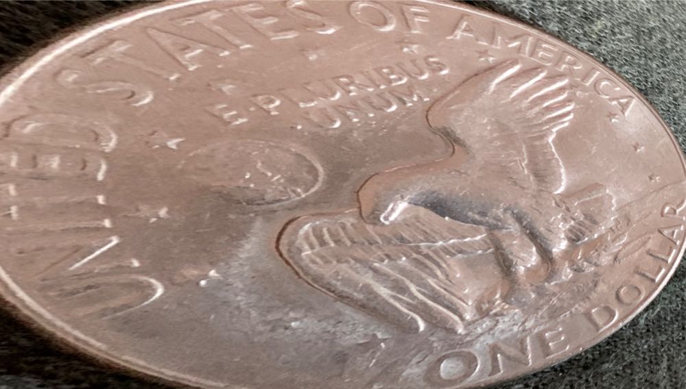 1977 Eisenhower Silver Dollar Proof  coin collectible - Main Image 2