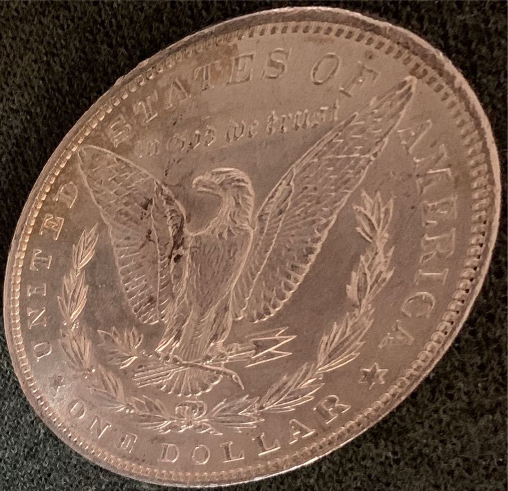 1896 Morgan Silver Dollar  coin collectible - Main Image 2