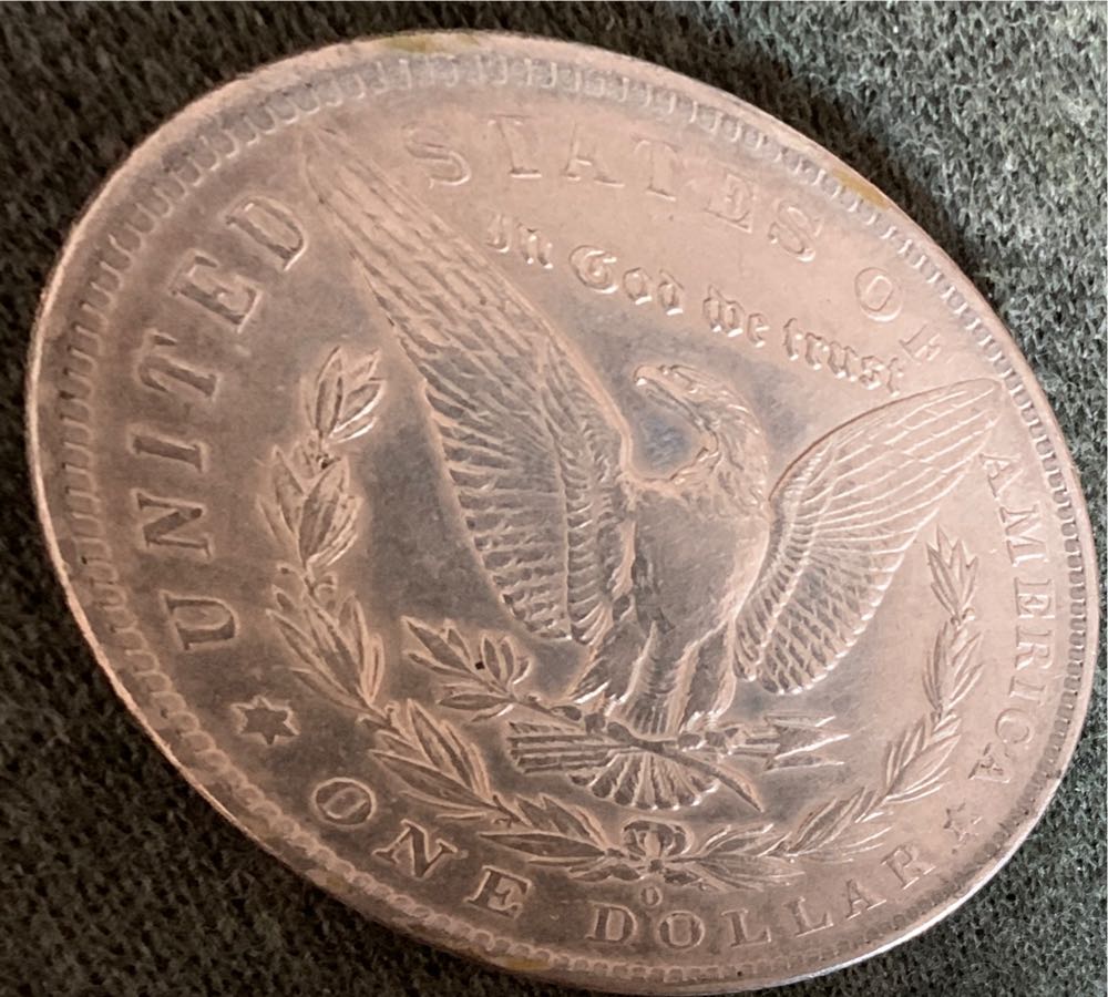 1883 Morgan Silver Dollar  coin collectible - Main Image 2