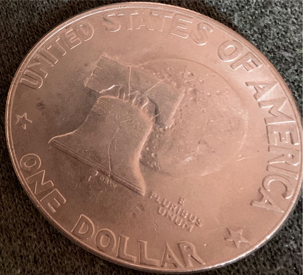 1776-1976 Eisenhower Silver Dollar  coin collectible - Main Image 2