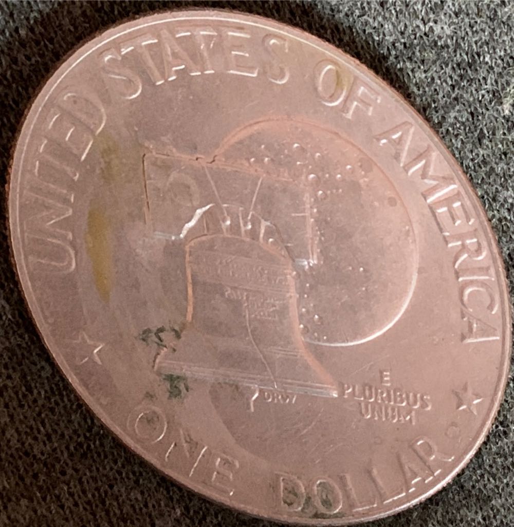 1776-1976 Eisenhower Silver Dollar  coin collectible - Main Image 2