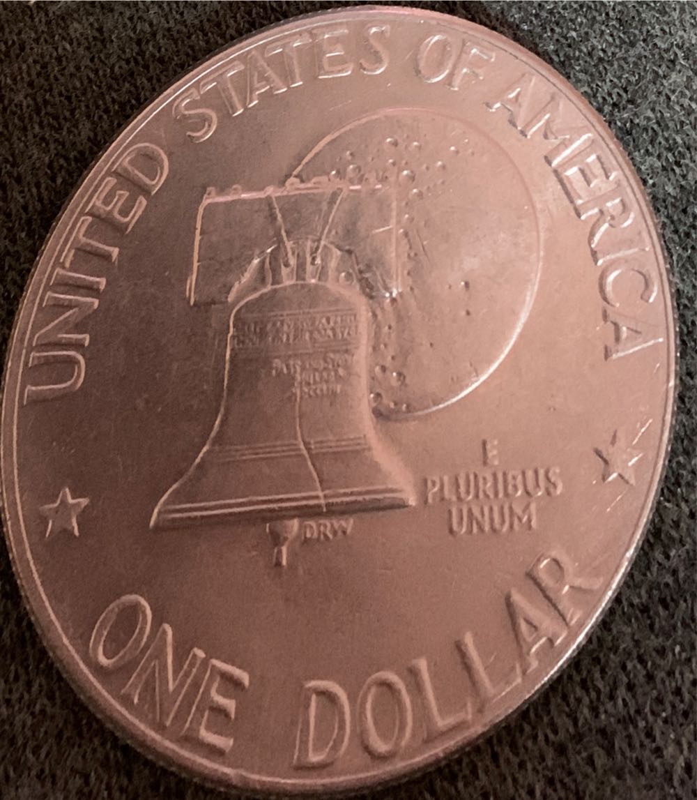 1776-1976 Eisenhower Silver Dollar  coin collectible - Main Image 2