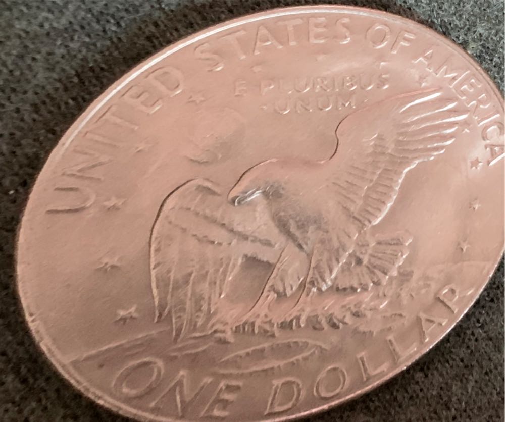 1978 Eisenhower Silver Dollar  coin collectible - Main Image 2
