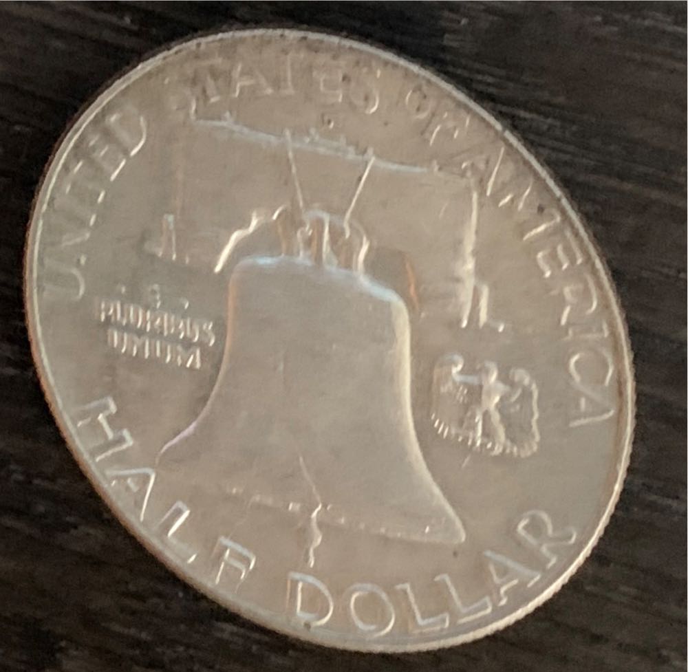 1963 Franklin Half Dollar  coin collectible - Main Image 2
