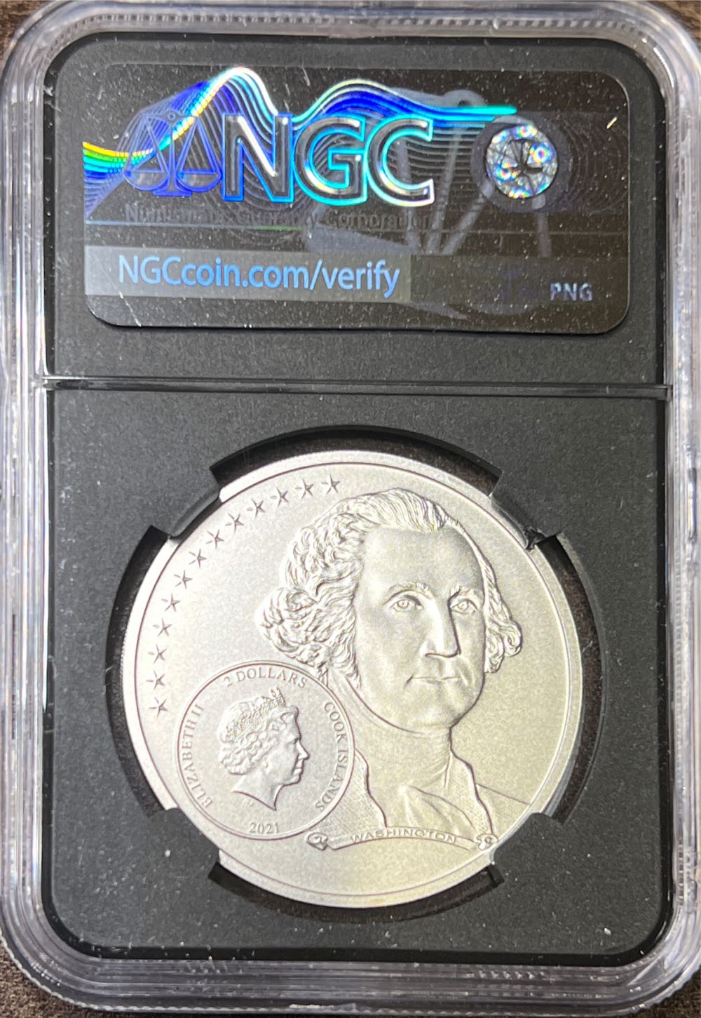 Life Of Washington - Old Glory  coin collectible - Main Image 2