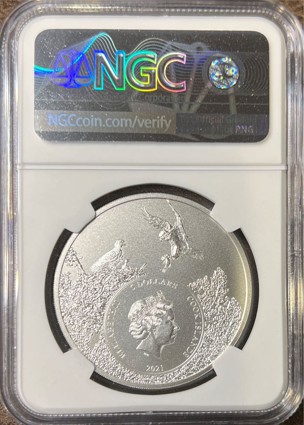 Hawaii - Monk Seal  coin collectible - Main Image 2