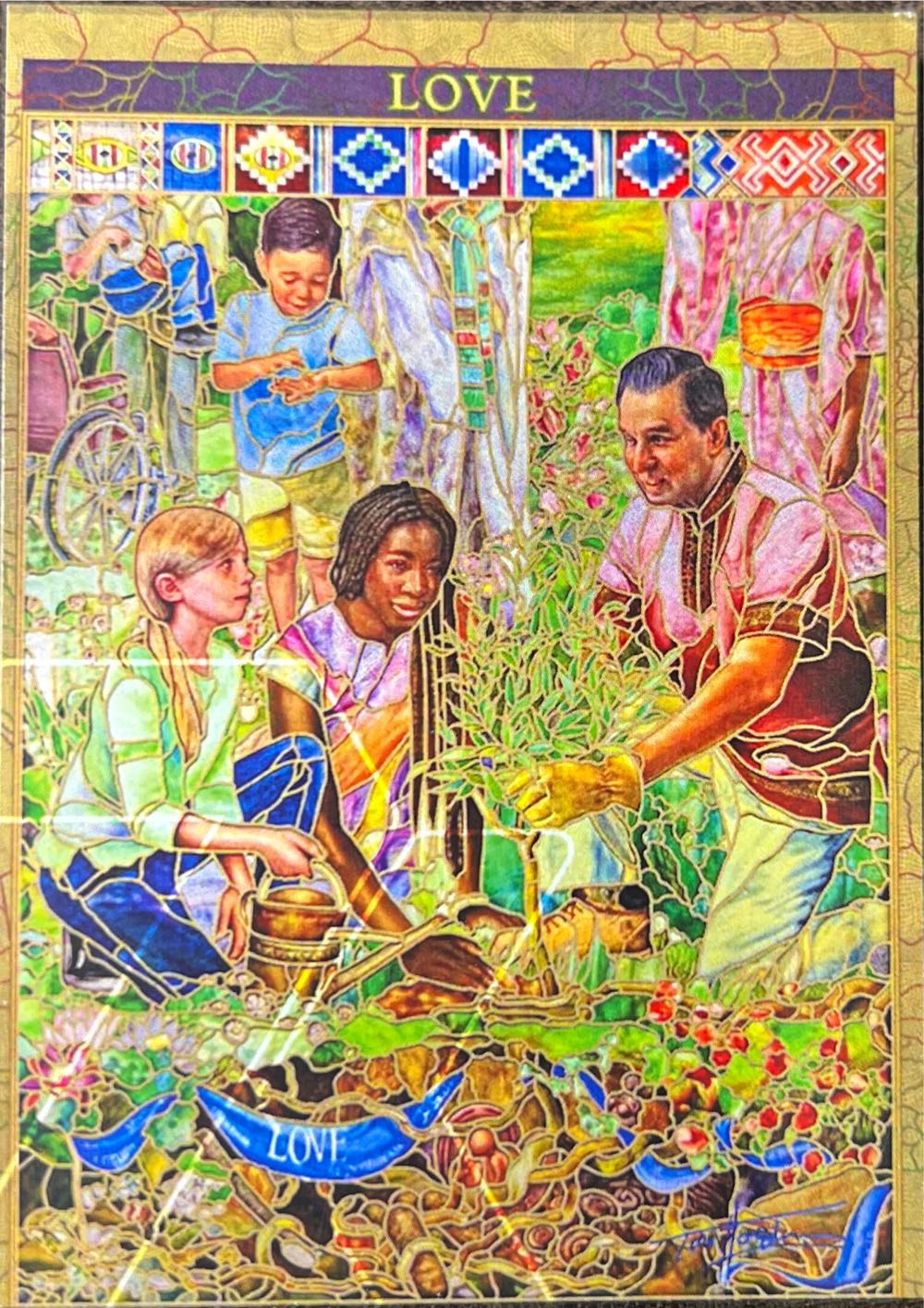 Pillars Of Humanity - Love  coin collectible - Main Image 3