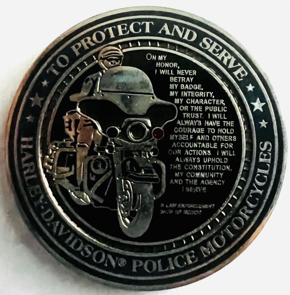 Police  coin collectible - Main Image 2