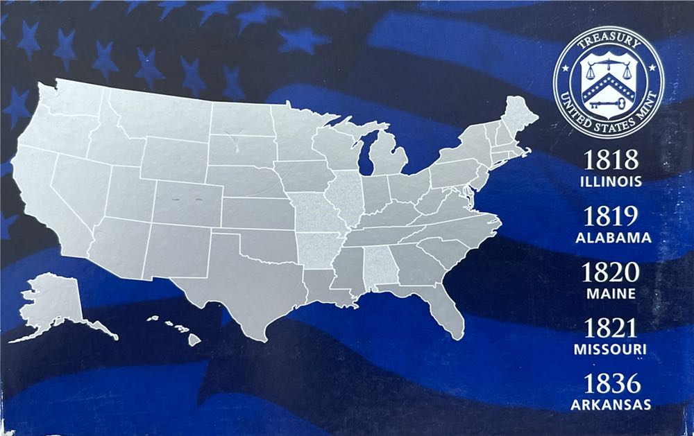 Proof Set Silver State Quarters 2003  coin collectible - Main Image 2