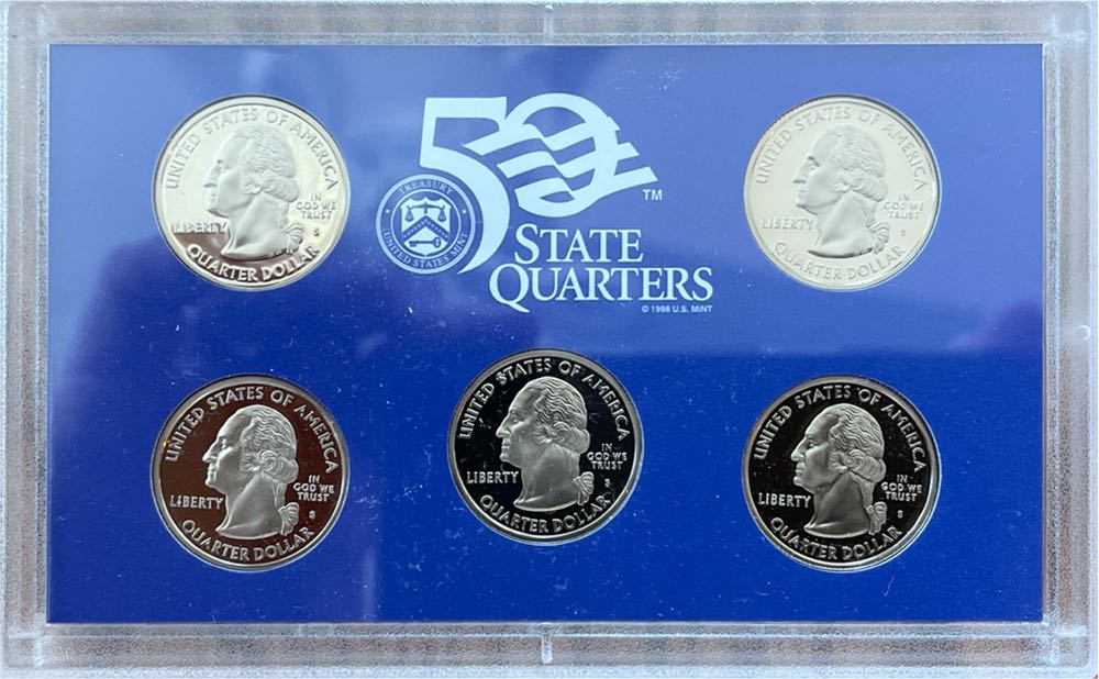 Proof Set Silver State Quarters 2003  coin collectible - Main Image 3