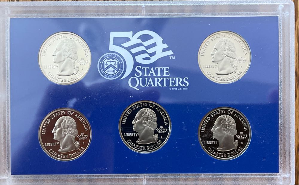 2004 US Mint 50 States Quarters Silver Proof Set  coin collectible - Main Image 3