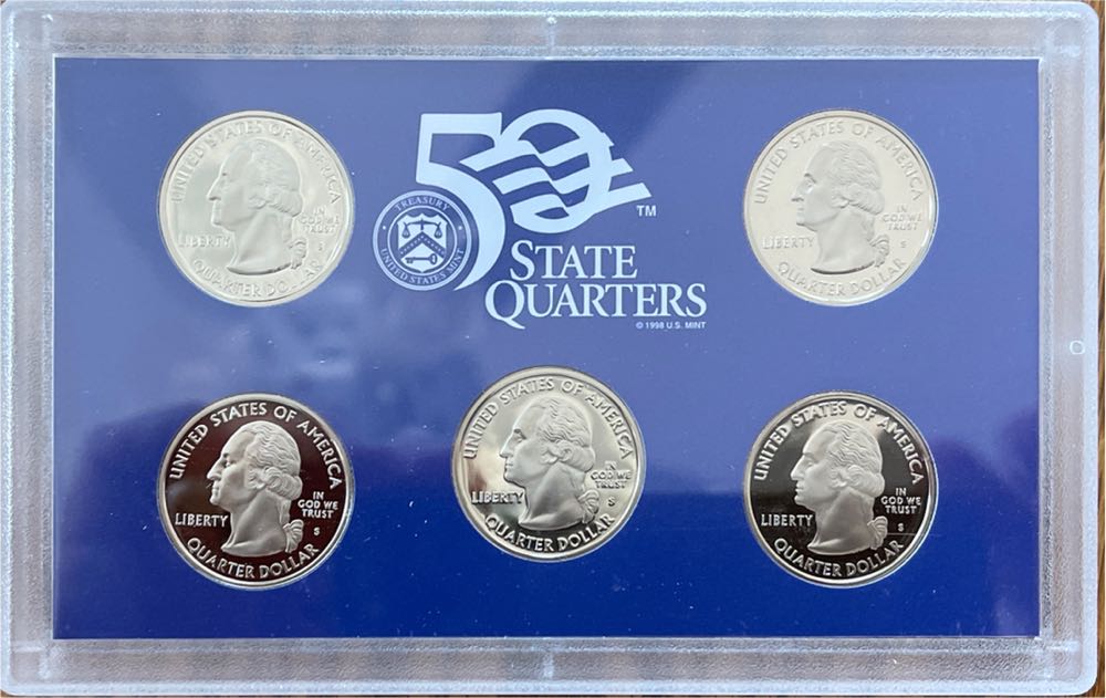 2005 US Mint 50 States Quarters Proof Set  coin collectible - Main Image 3