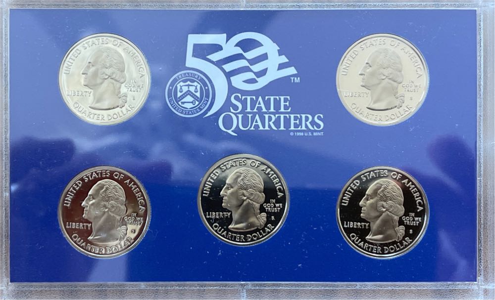 2006 US Mint 50 States Quarters Proof Set  coin collectible - Main Image 3