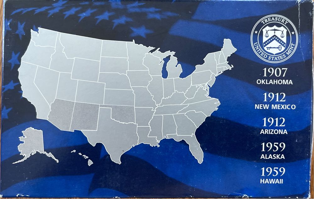 2008 US Mint 50 States Quarters Proof Set  coin collectible - Main Image 2