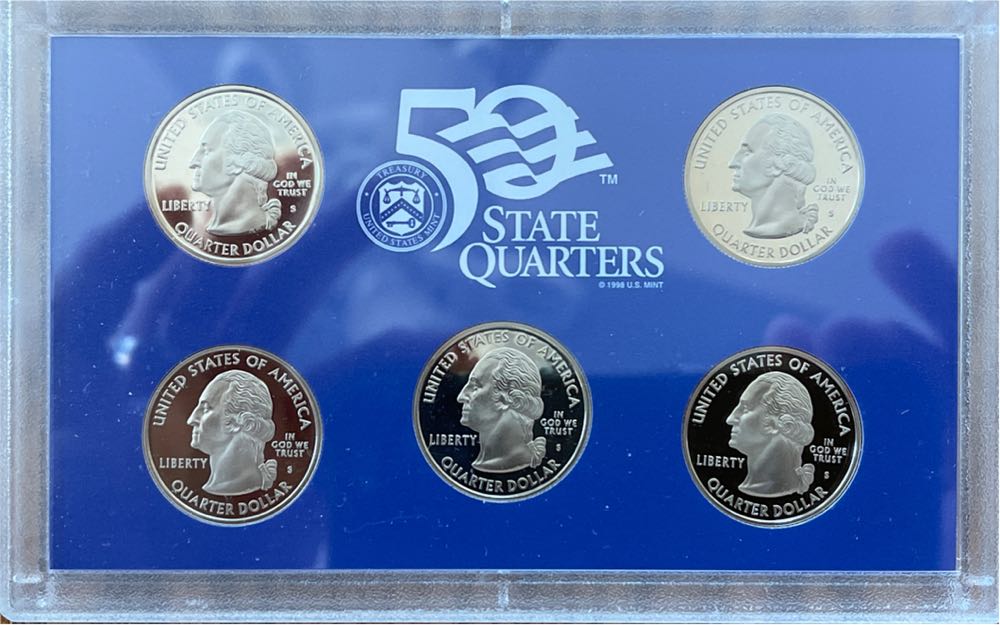 2008 US Mint 50 States Quarters Proof Set  coin collectible - Main Image 3