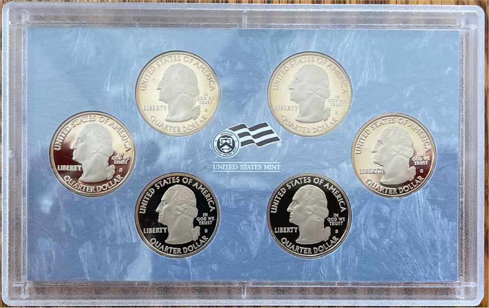 2009 United States Mint Quarters Proof Set 2009  coin collectible [Barcode 704785058736] - Main Image 2