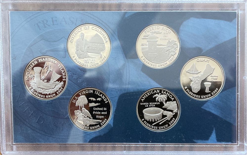 2009 United States Mint Quarters Proof Set 2009  coin collectible [Barcode 704785058736] - Main Image 3