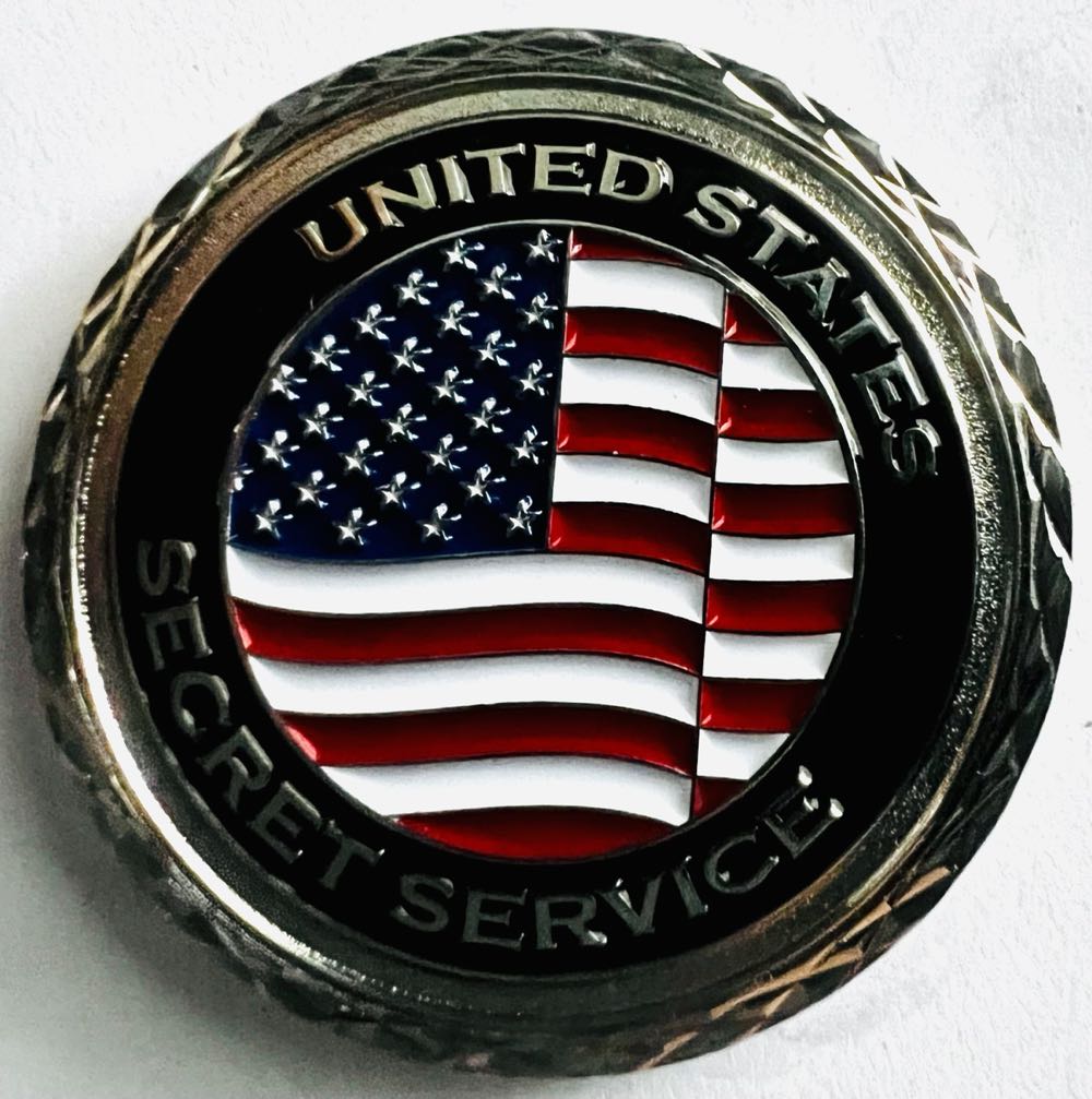 Clinton Protective Service  coin collectible - Main Image 2
