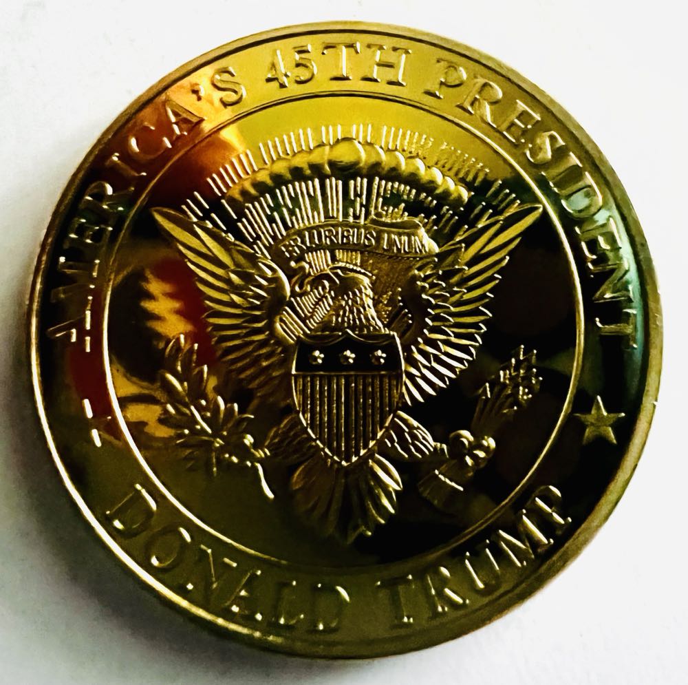 45th President  coin collectible - Main Image 2