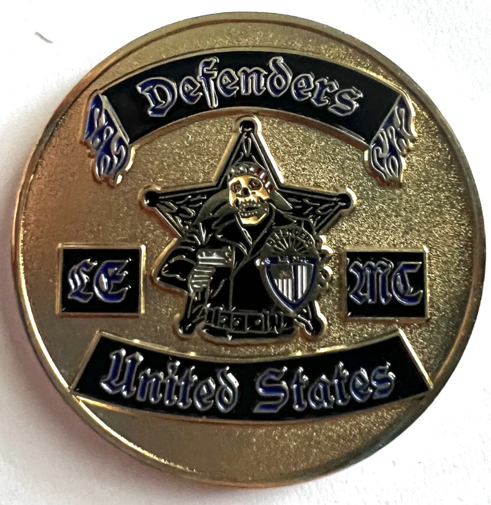 Defenders Life Member  coin collectible - Main Image 2