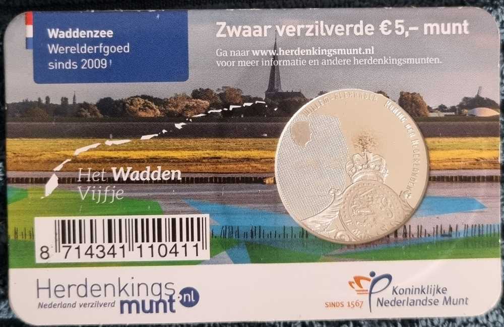 Wadden Vijfje, Het  coin collectible [Barcode 8714341110411] - Main Image 2