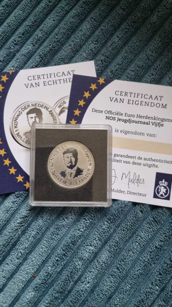 NOS Jeugdjournaal Vijfje, 40 Jaar   coin collectible - Main Image 4
