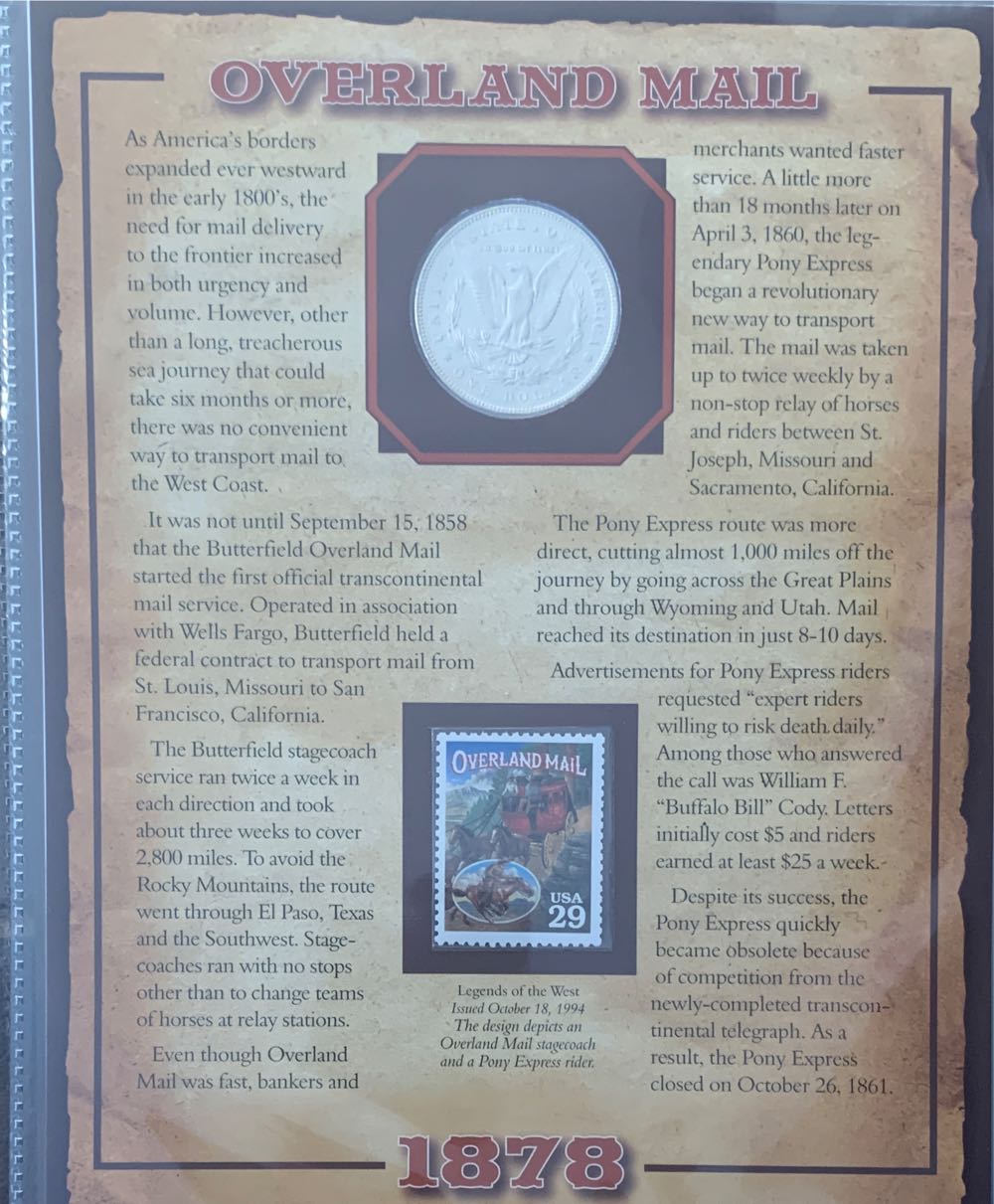 PCS: 1878 Morgan Silver Dollar  coin collectible - Main Image 4