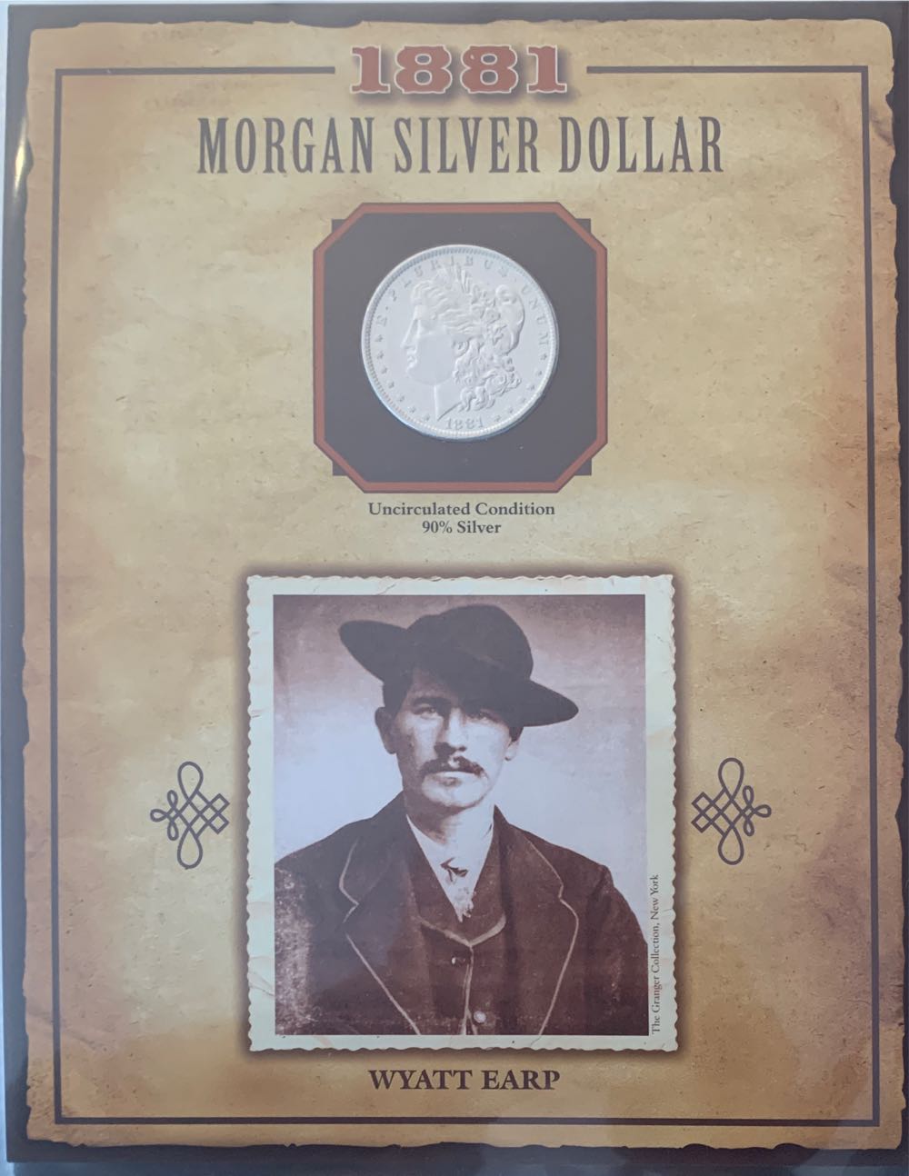 PCS: 1881 Morgan Silver Dollar coin collectible - Main Image 1