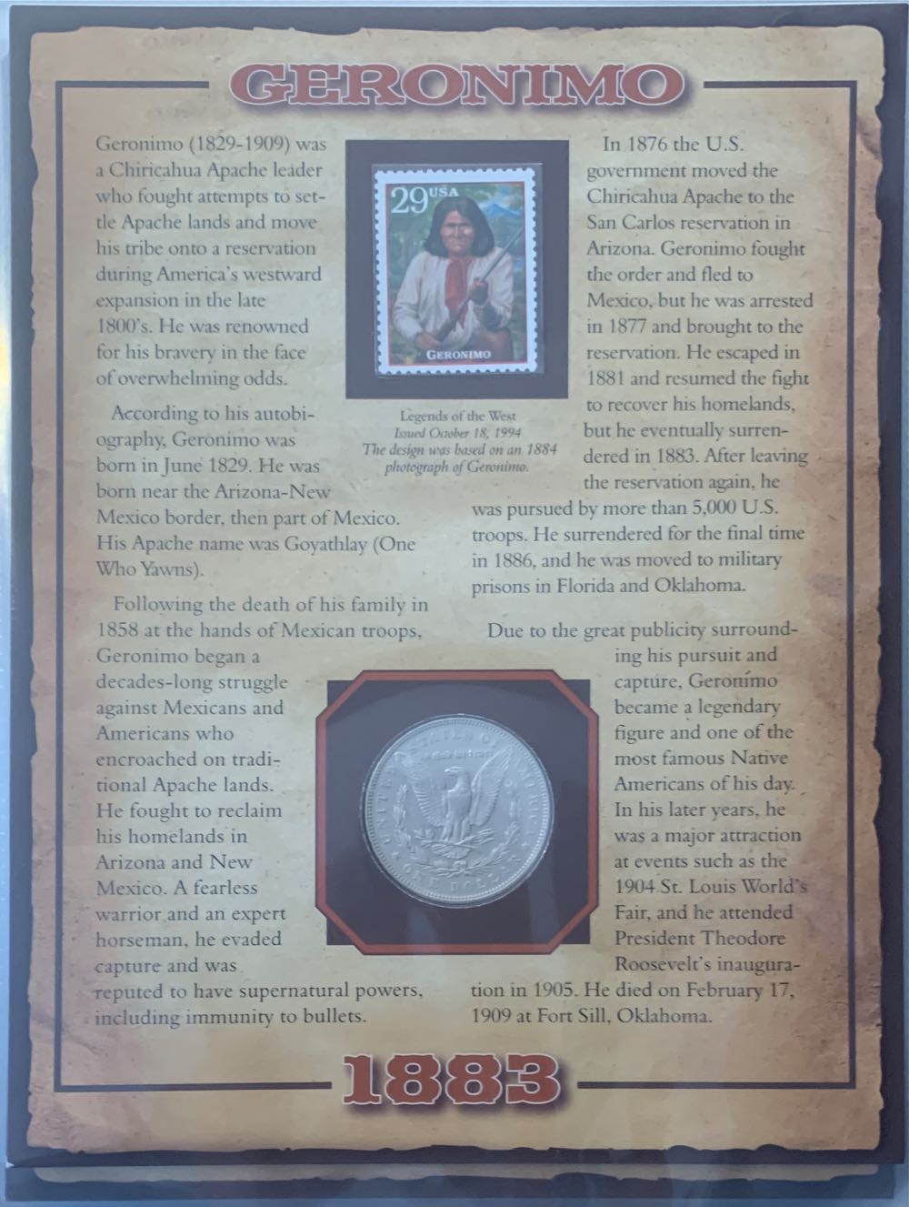 PCS: 1883 Morgan Silver Dollar  coin collectible - Main Image 2