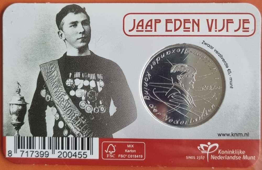 Jaap Eden Vijfje  coin collectible - Main Image 2