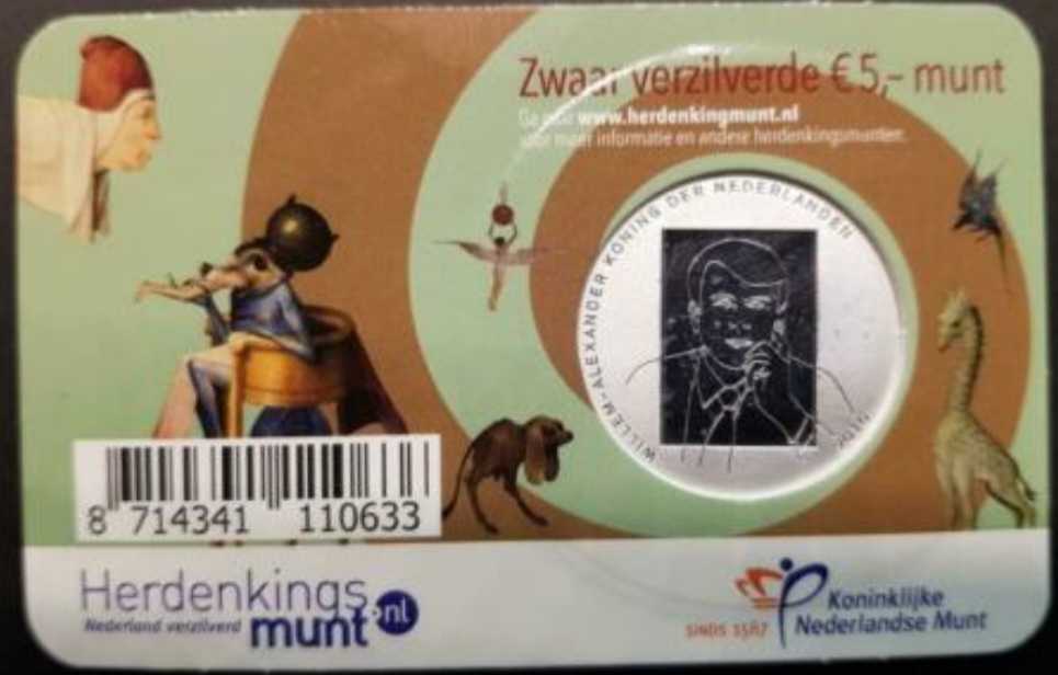 Jheronimus Bosch Vijfje  coin collectible - Main Image 2