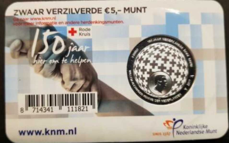 Rode Kruis Vijfje  coin collectible - Main Image 2
