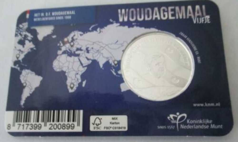 Woudagemaal Vijfje  coin collectible - Main Image 2